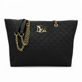 Badgley Mischka Large Quilted Tote