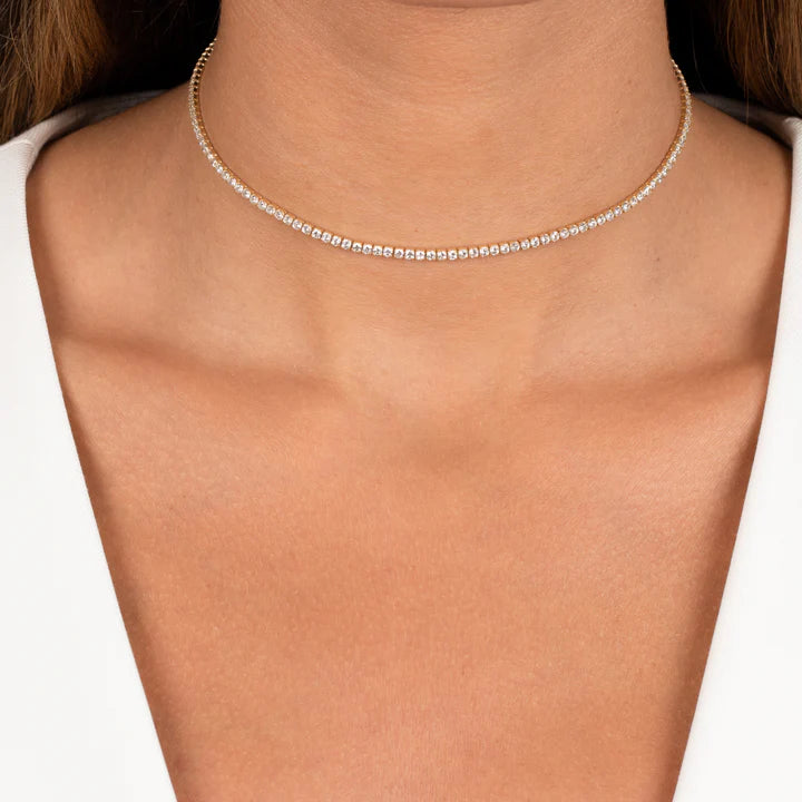Thin Tennis Choker