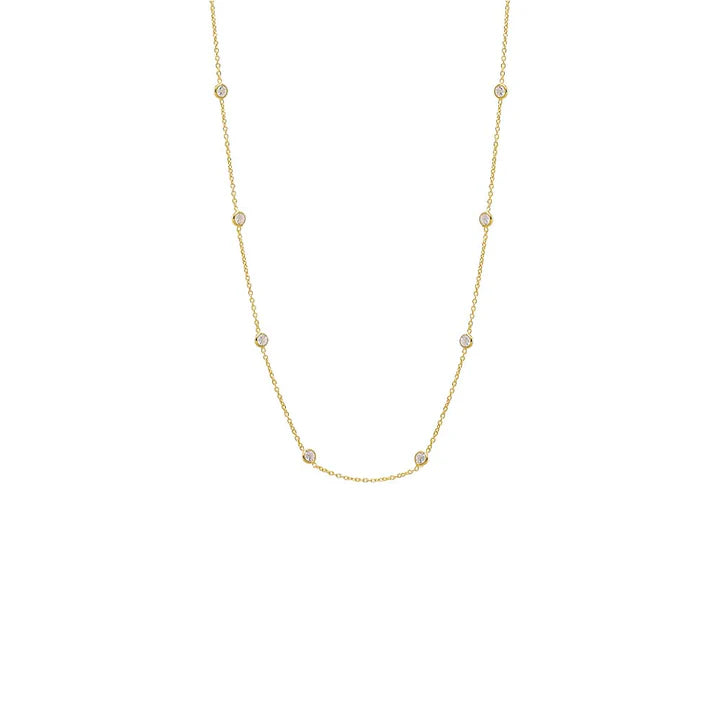 Diamond By The Yard Necklace